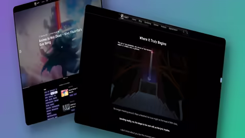 preview for Personal Blog